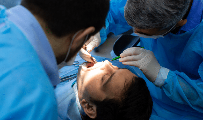 emergency dentist in mckinney - our dentist doing there work nicely